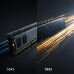 DDR5와 DDR4 메모리 모듈 성능 차이 비교 썸네일 이미지