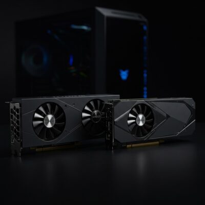 AMD RX 9600 XT 16GB와 Nvidia RTX 5060 Ti 8GB 그래픽카드를 비교하는 IT 리뷰 썸네일 – 중급 게이밍 성능 비교와 가성비 판단용 이미지